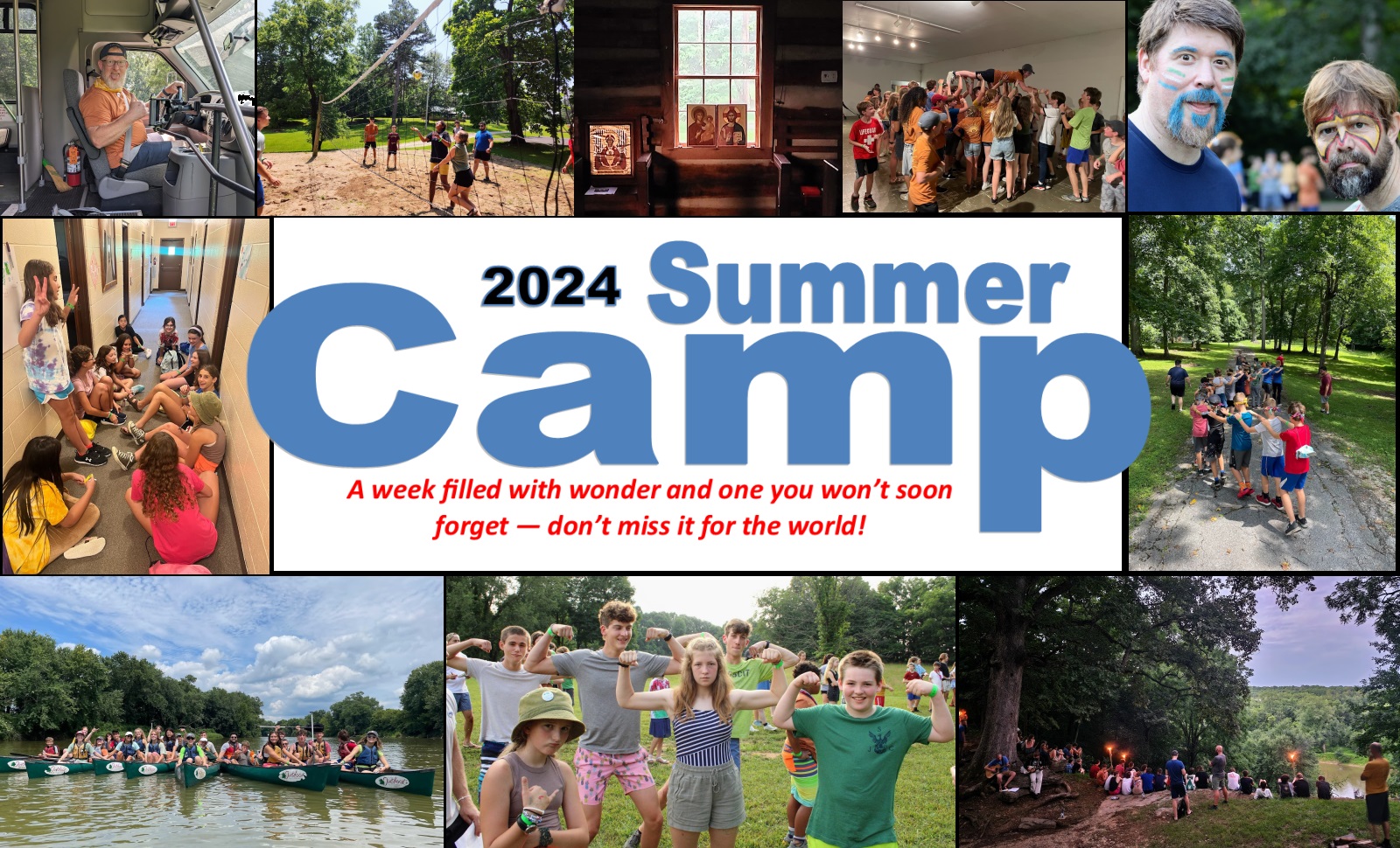 Summer Camp 2024 SAINT JOHN S CAMP PROGRAMS   SC2024 Collage 